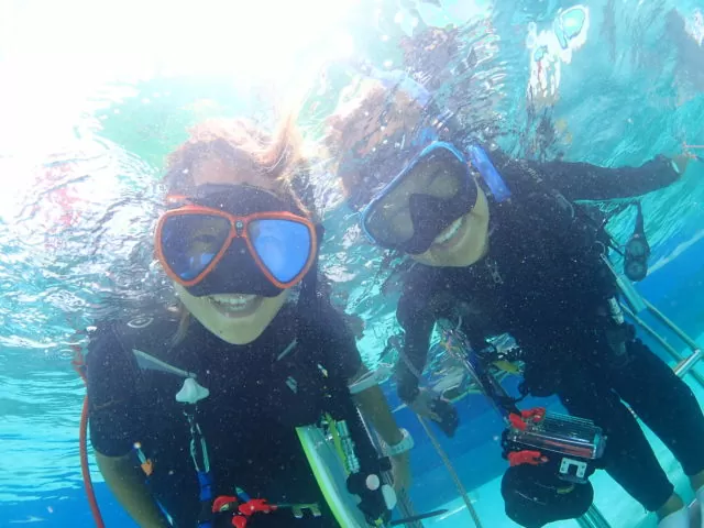 【石垣島/半日】体験ダイビング＆ウミガメシュノーケリング！初心者専門の少人数制☆〈写真データプレゼント〉（No.477）