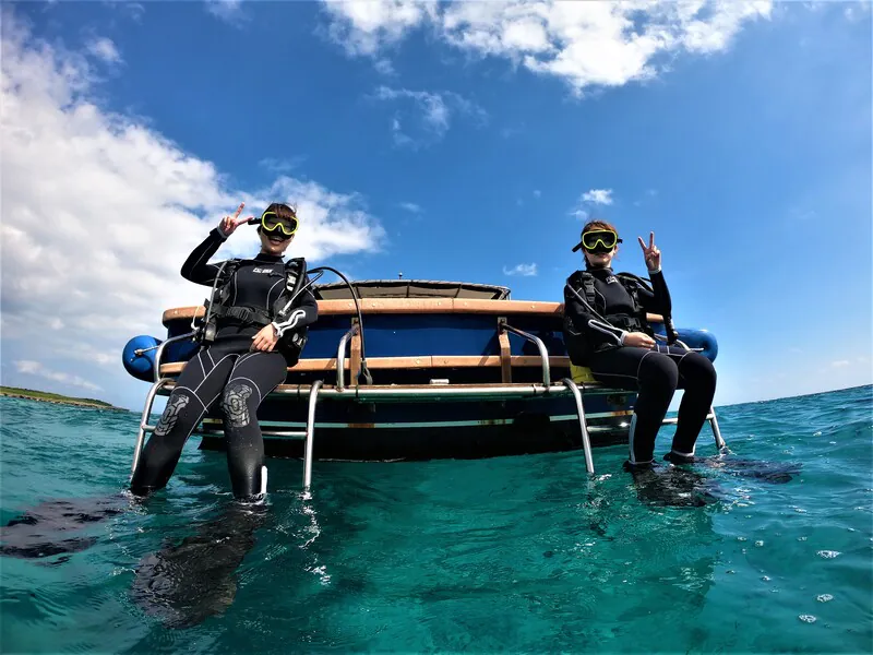 【石垣島発/新城島開催/1日】人魚伝説残る『パナリ島』で大満喫☆初心者大歓迎！釣り＆体験ダイビングツアー★居酒屋調理可能（No.550）