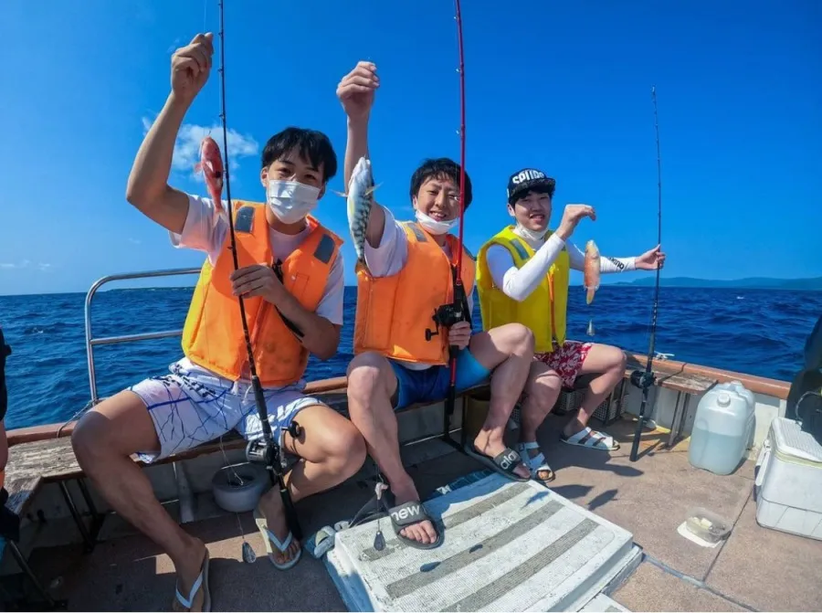 【石垣島発/新城島開催/1日】人魚伝説残る『パナリ島』で大満喫☆初心者大歓迎！釣り＆体験ダイビングツアー★居酒屋調理可能（No.550）