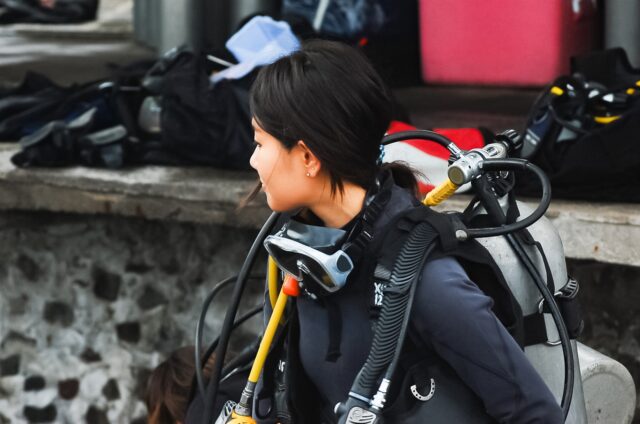 ダイビング 女性