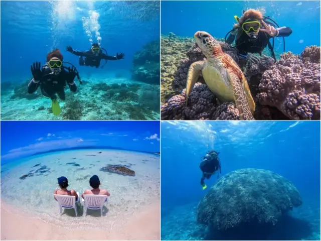 パナリ島　体験ダイビング