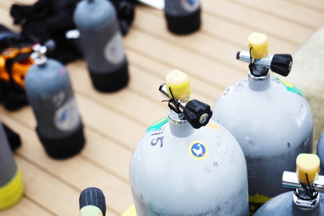 ダイビング 準備